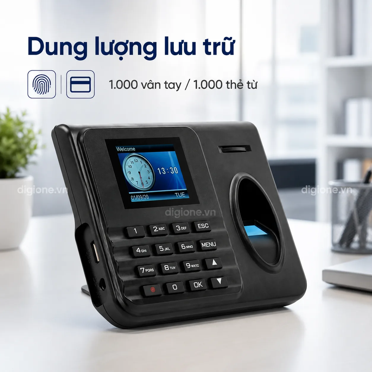Máy Chấm Công Vân Tay Ronald Jack TM800 Wifi