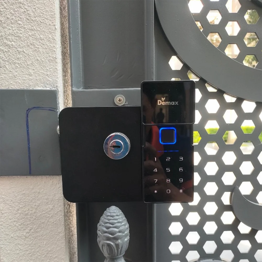 Khoá Cửa Cổng Thông Minh Demax EL608 - Kết Nối Wifi