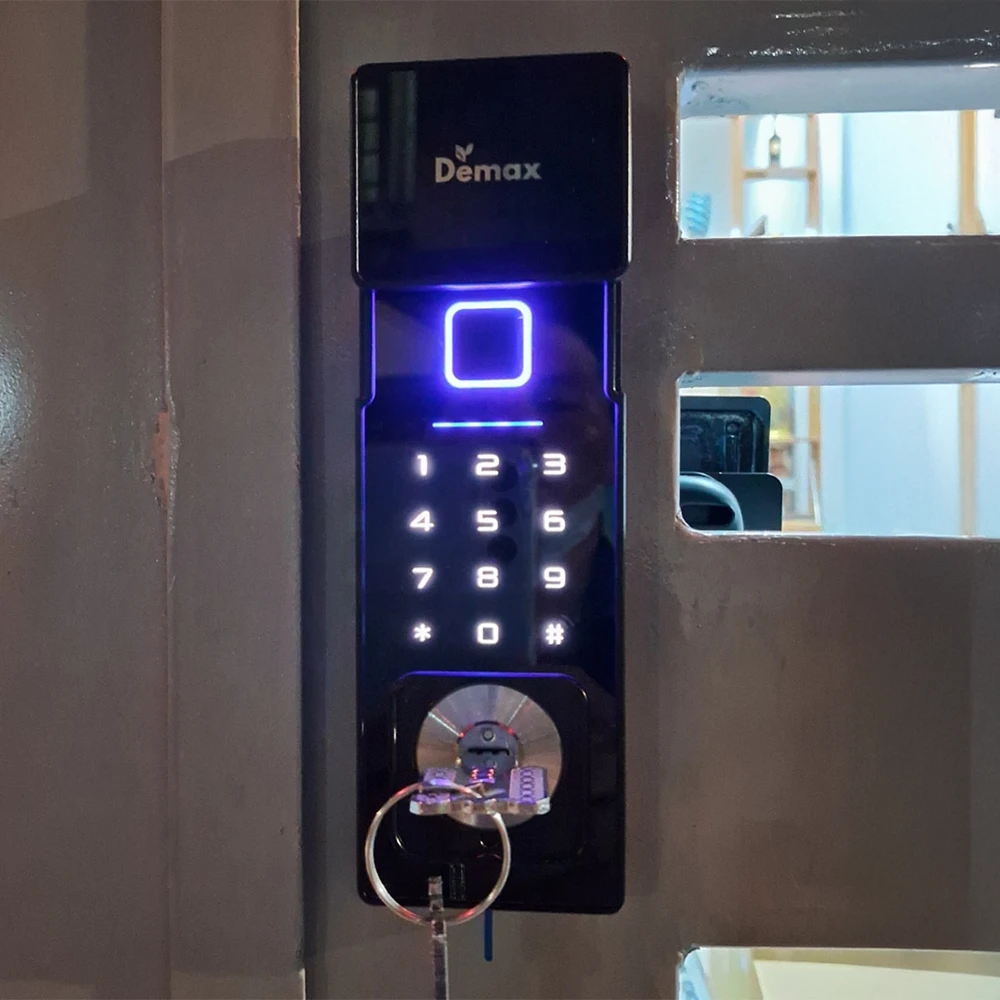 Khoá Cửa Cổng Thông Minh Demax EL608 - Kết Nối Wifi