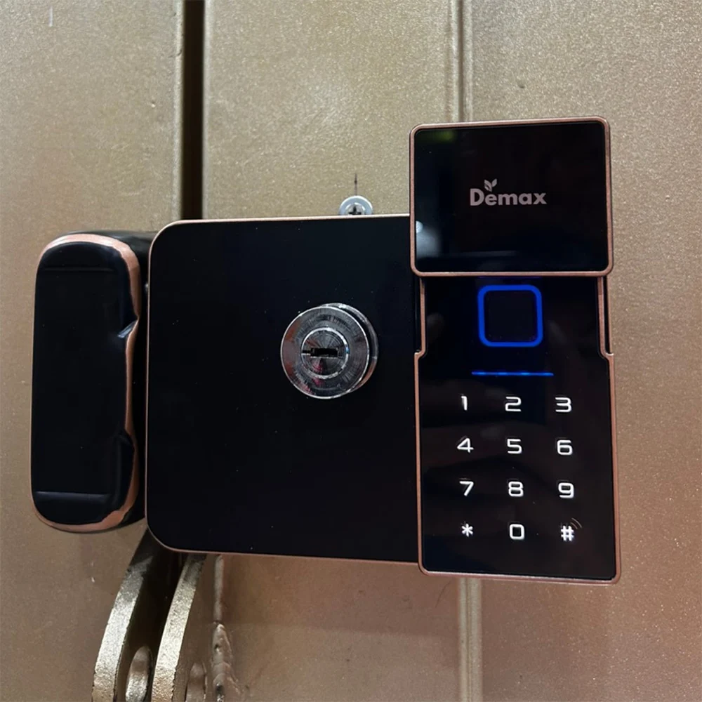 Khoá Cửa Cổng Thông Minh Demax EL608 - Kết Nối Wifi