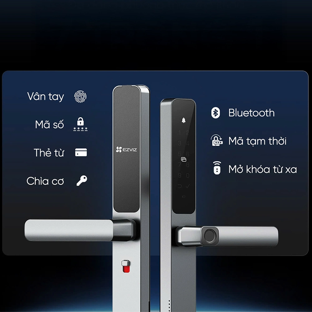 Khoá Cửa Thông Minh Ezviz DL06 - Điều Từ Xa Qua Điện Thoại