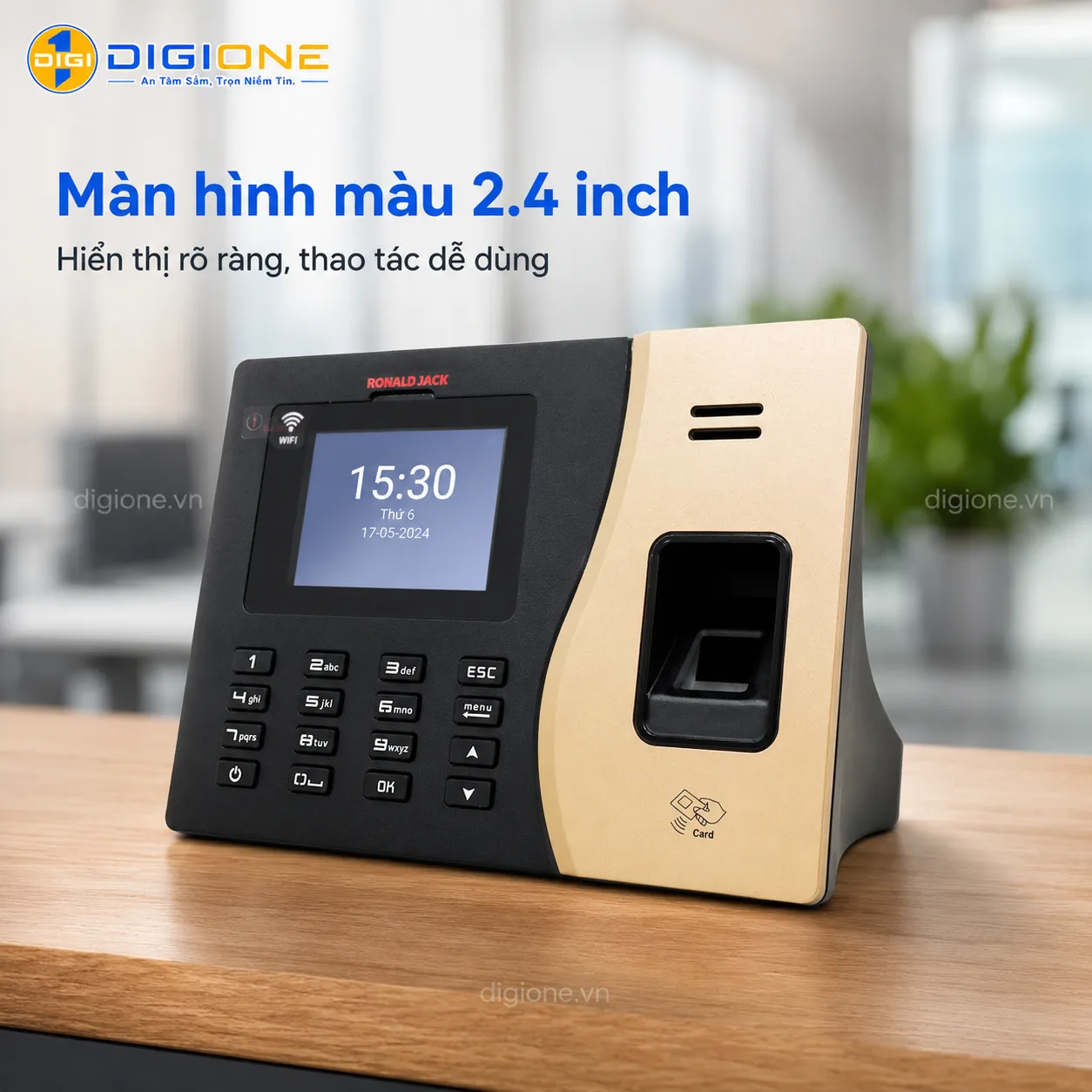 Máy Chấm Công Vân Tay Ronald Jack TM20 Wifi