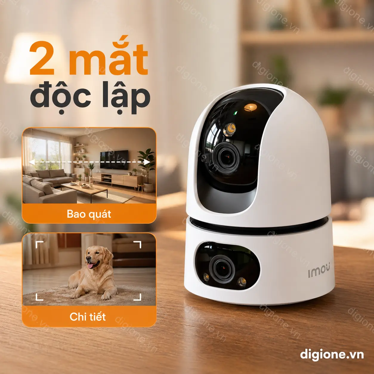Camera IMOU IPC-S2XEP-6M0S 6MP 2K WiFi 6 - Có màu đêm, IP67