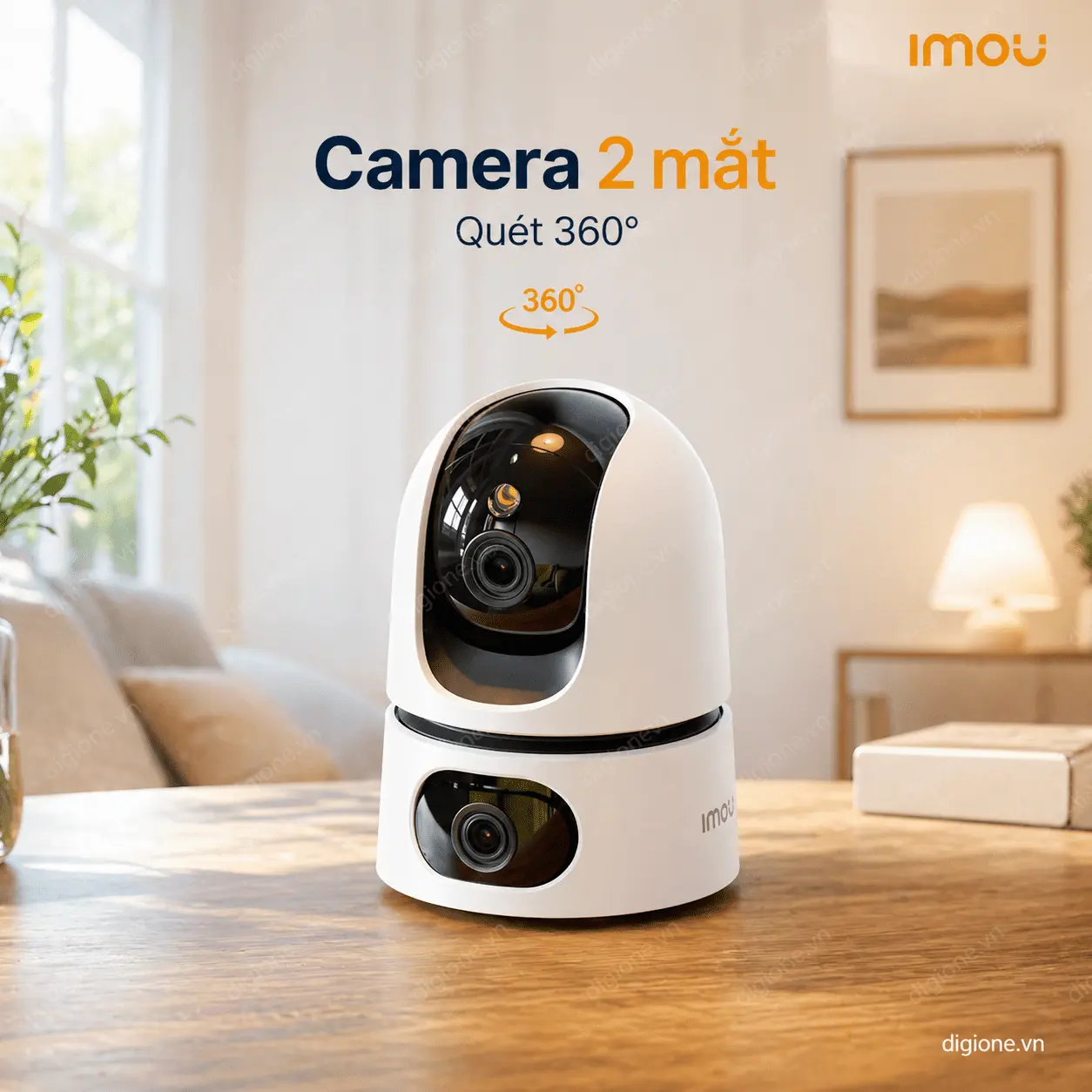 Camera IMOU IPC-S2XEP-10M0S 10MP 3K WiFi 6 - Có màu đêm, IP67