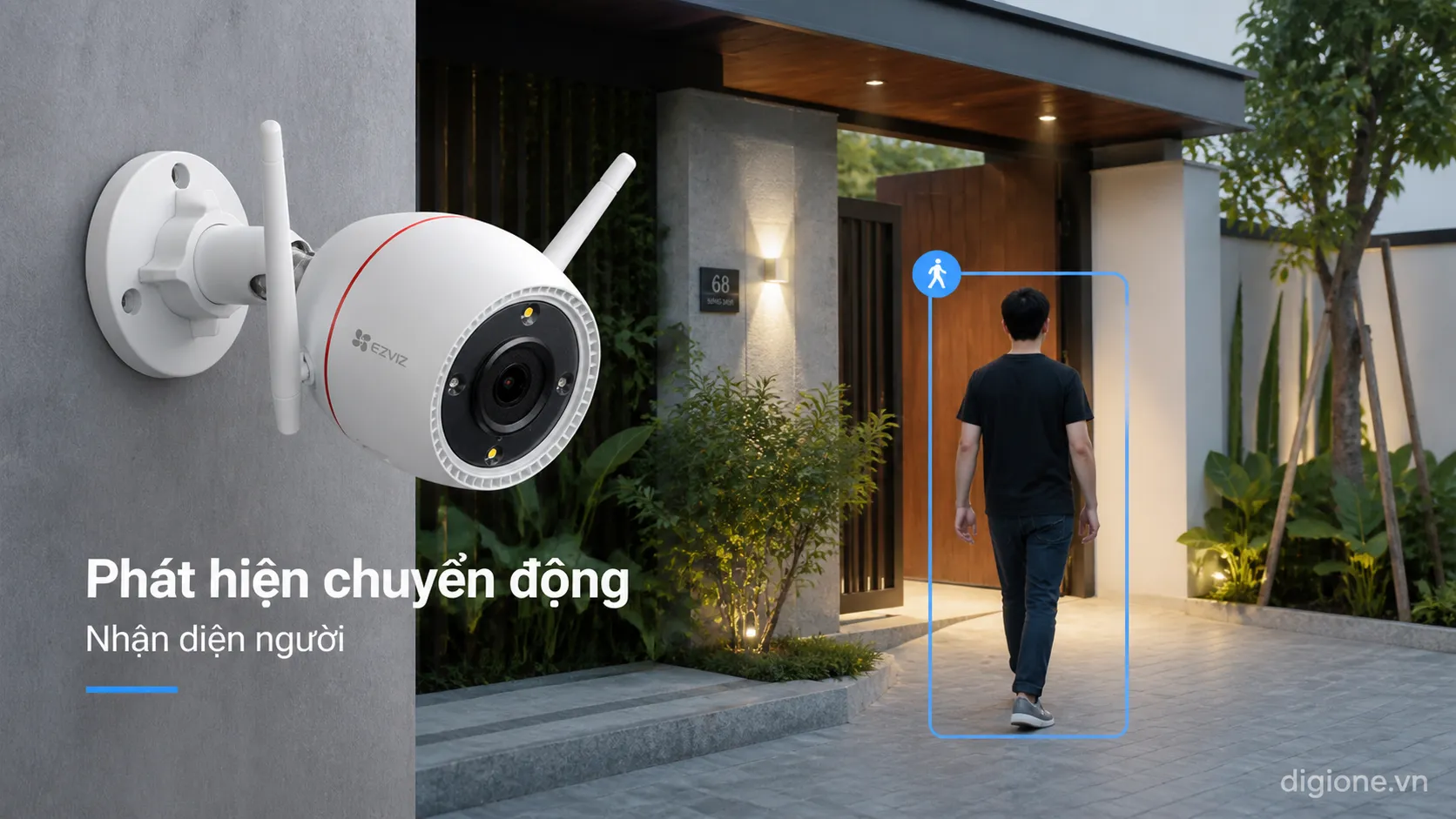 Th&ocirc;ng số EZVIZ H3c 2K vỏ nhựa AI nhận diện người ăng-ten k&eacute;p