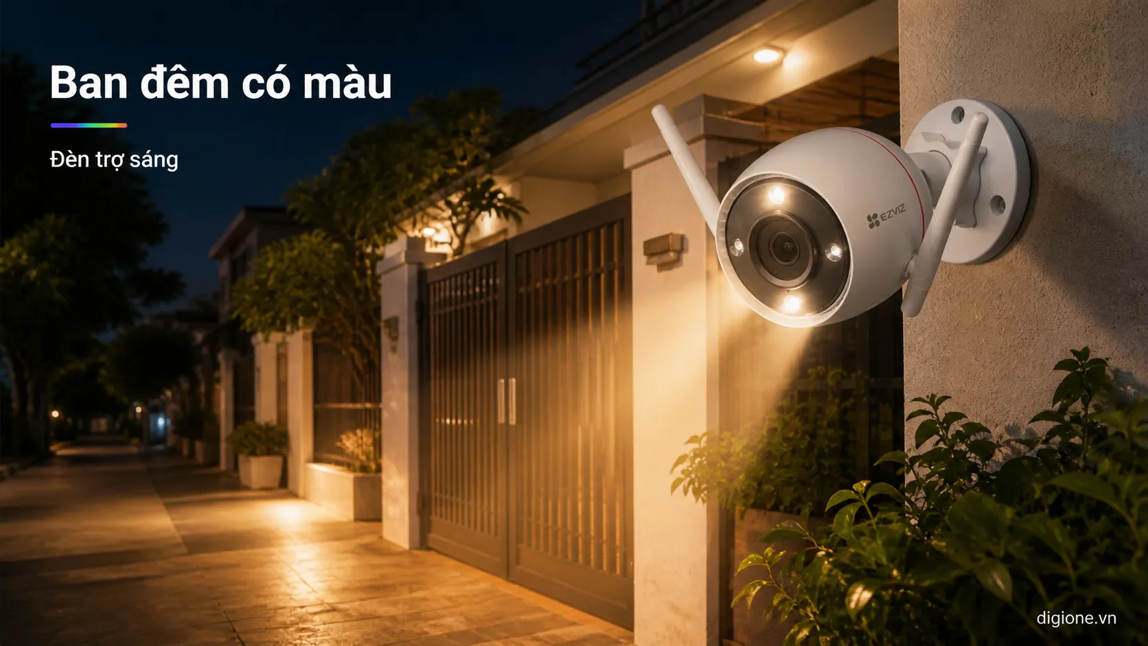 Mua camera EZVIZ H3c 2K 3MP ngo&agrave;i trời ch&iacute;nh h&atilde;ng tại DigiOne