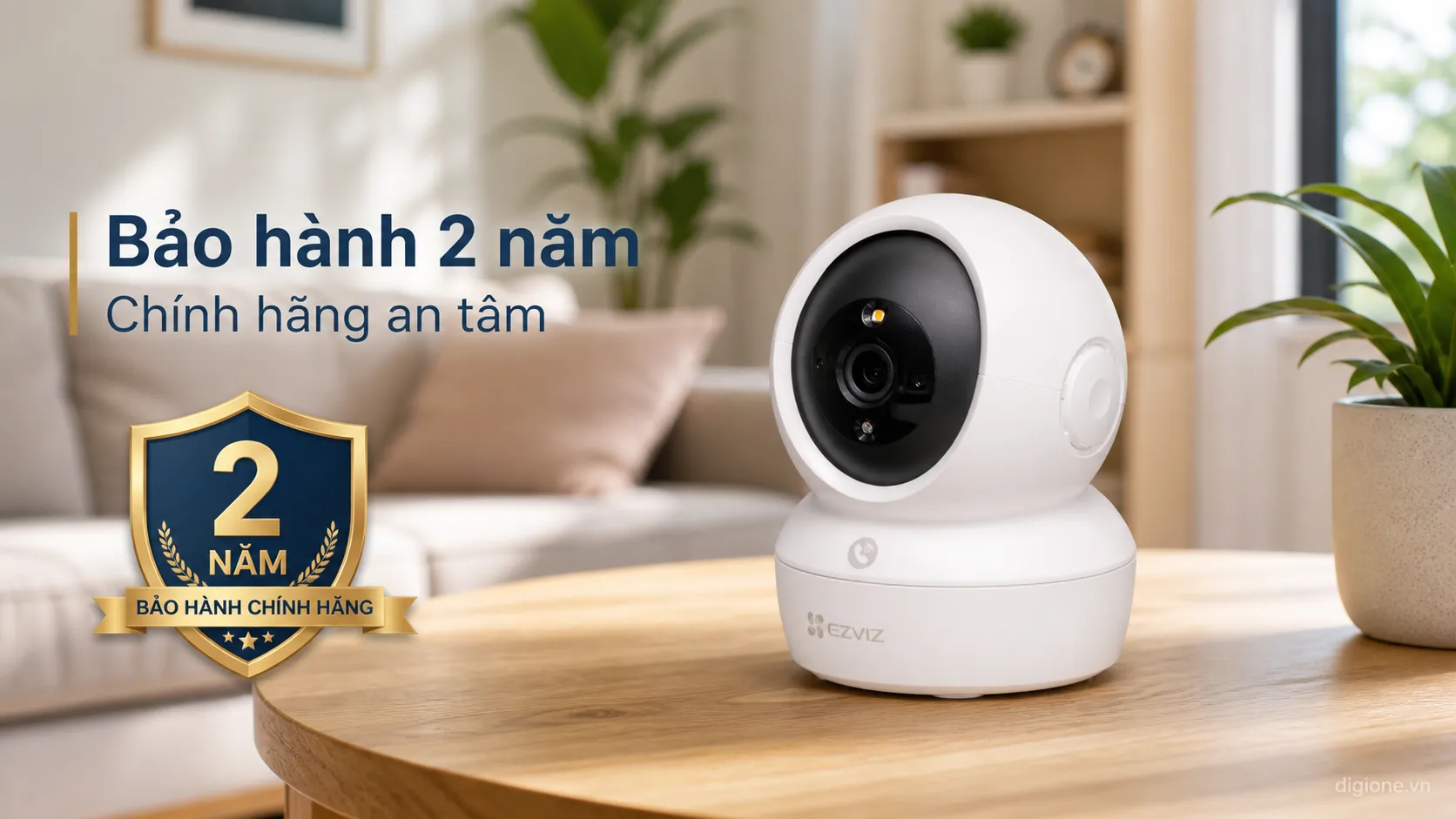 Mua camera EZVIZ H6c PRO 2K  4MP 30fps ch&iacute;nh h&atilde;ng tại DigiOne