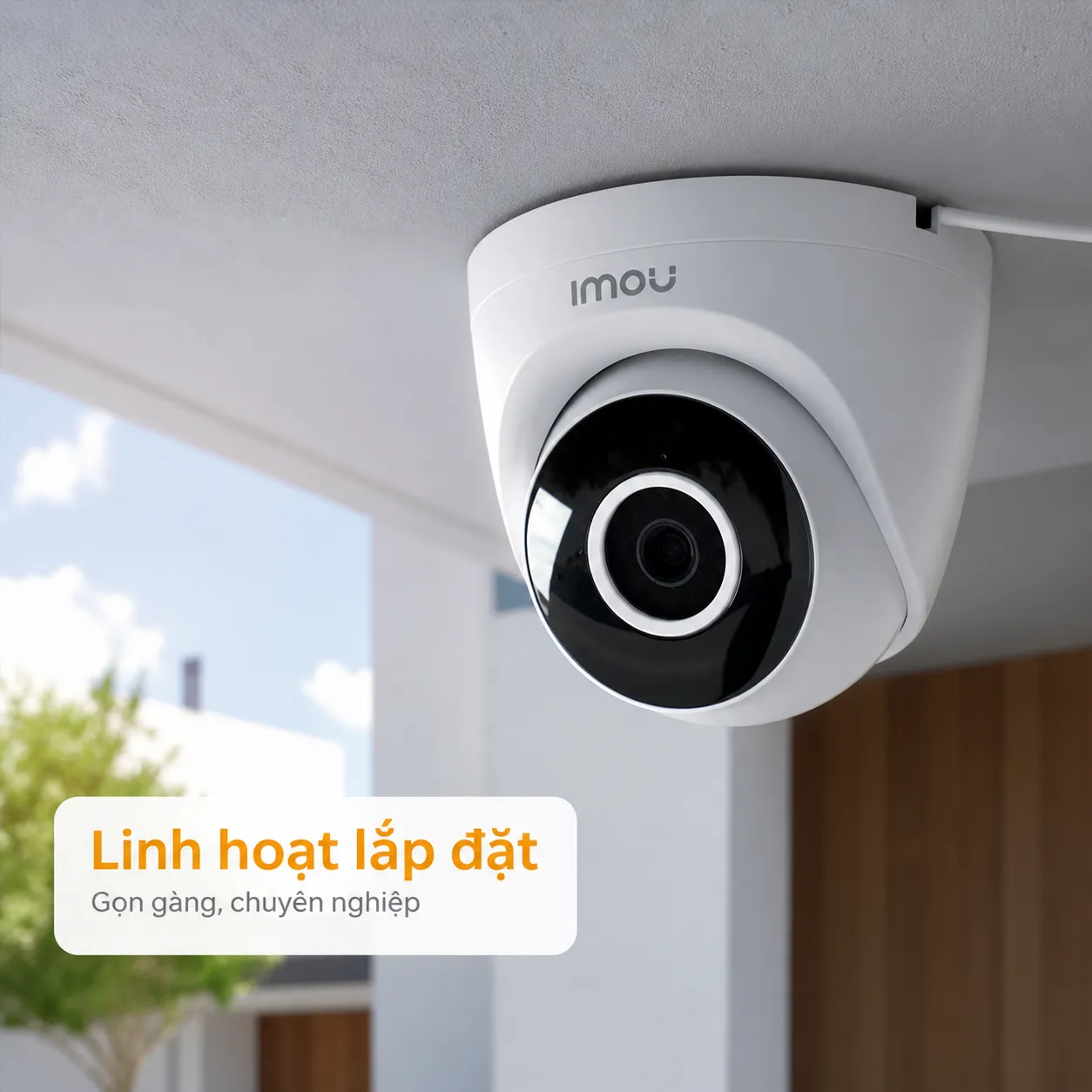 Camera IMOU IPC-T42EP Turret SE 4MP - Đàm thoại 2 chiều