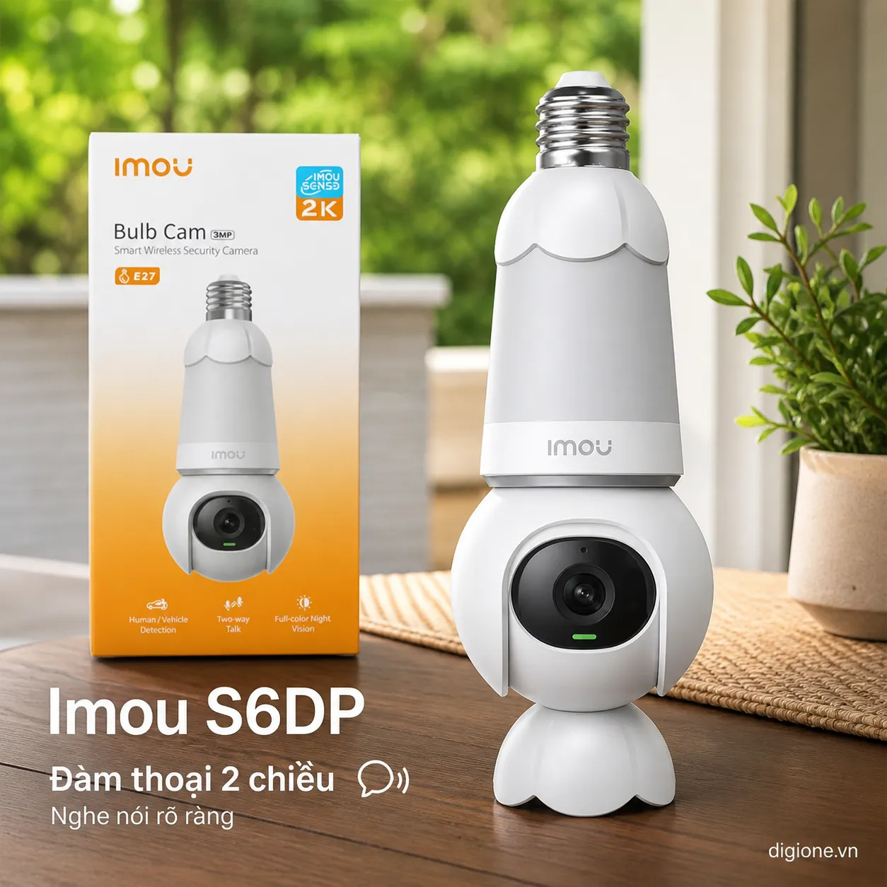 Camera IMOU IPC-S6DP 3MP 2K - Có màu đêm, IP67