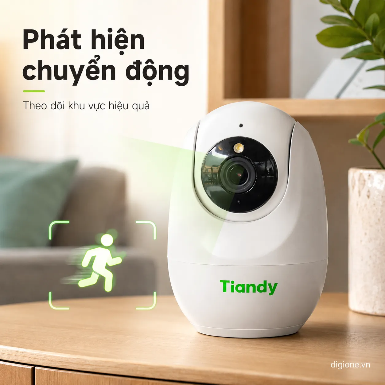 Camera TIANDY TC-H342N 4MP 2K - AI nhận diện người, Đàm thoại 2 chiều