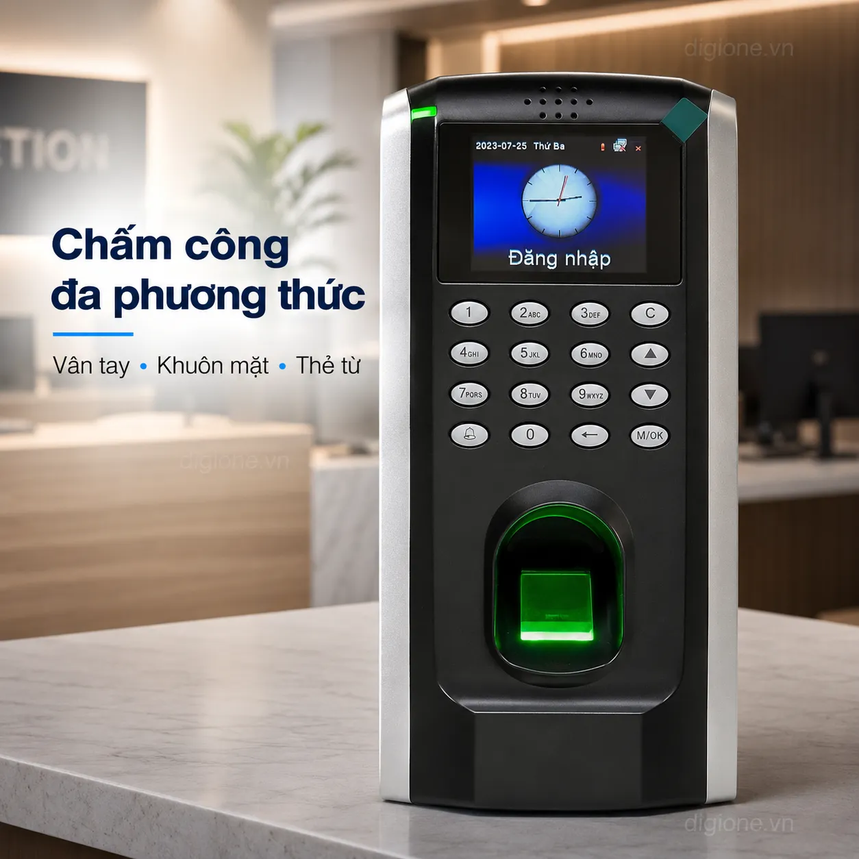 Máy Chấm Công Vân Tay ZKTeco SF200 - Kiểm Soát Cửa Ra Vào