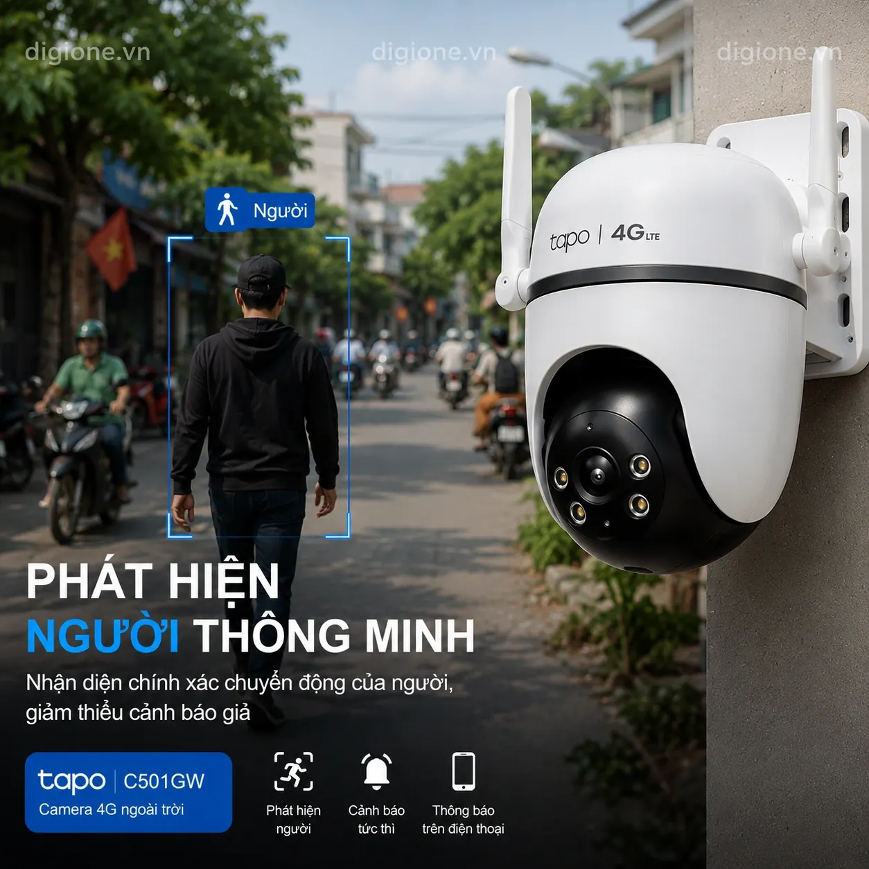 Camera TP-LINK TAPO C501GW 4G LTE 1080P Xoay 360° Ngoài Trời