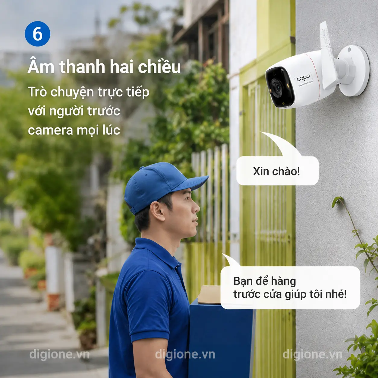 Camera TP-LINK TAPO C325WB 2K QHD F1.0 Đêm Có Màu Ngoài Trời