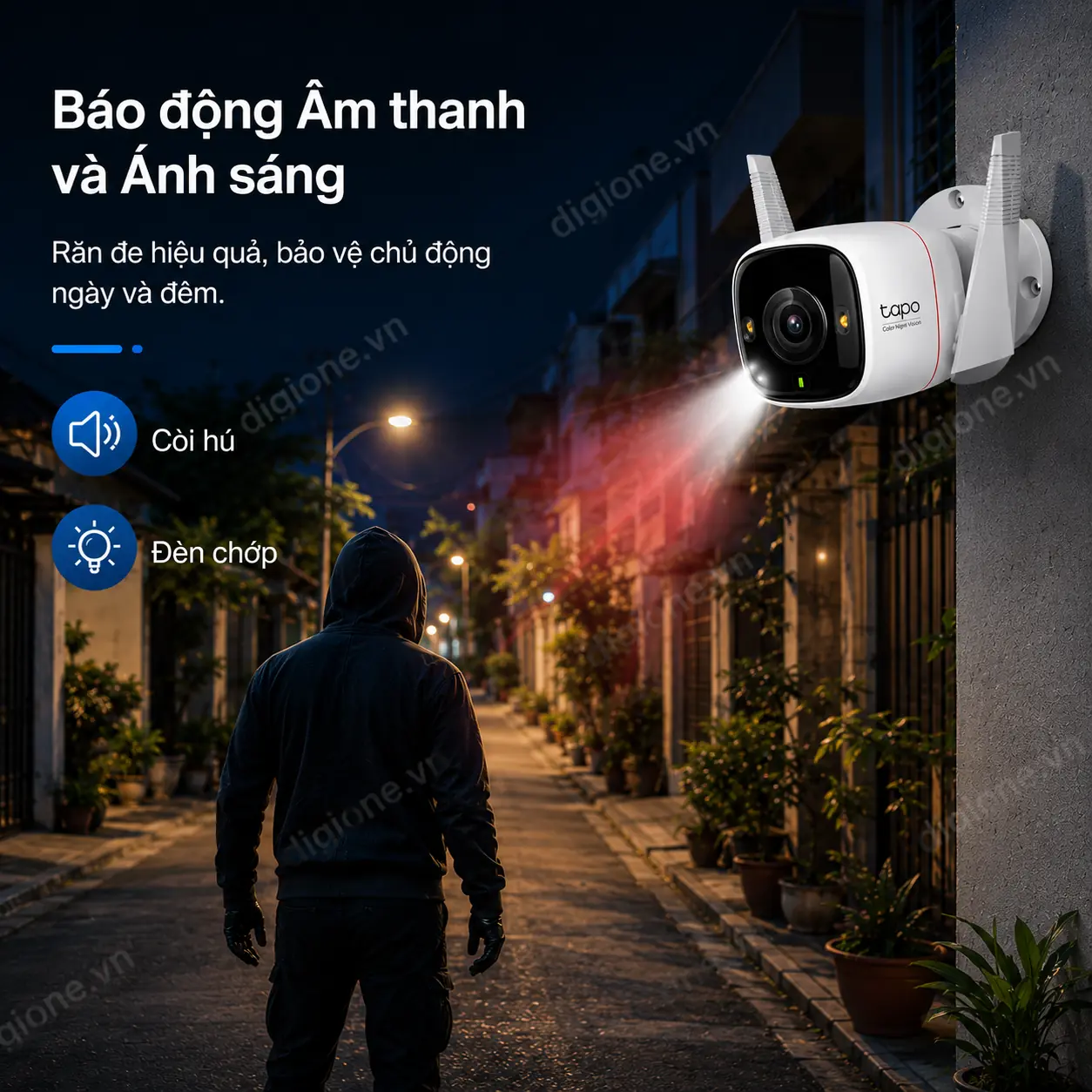 Camera TP-LINK TAPO C325WB 2K QHD F1.0 Đêm Có Màu Ngoài Trời