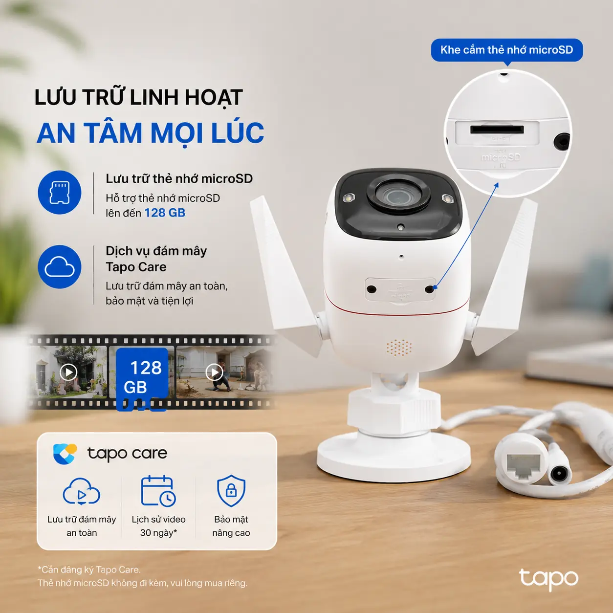 Camera TP-LINK TAPO TC65 Wi-Fi 3MP Ngoài Trời IP66