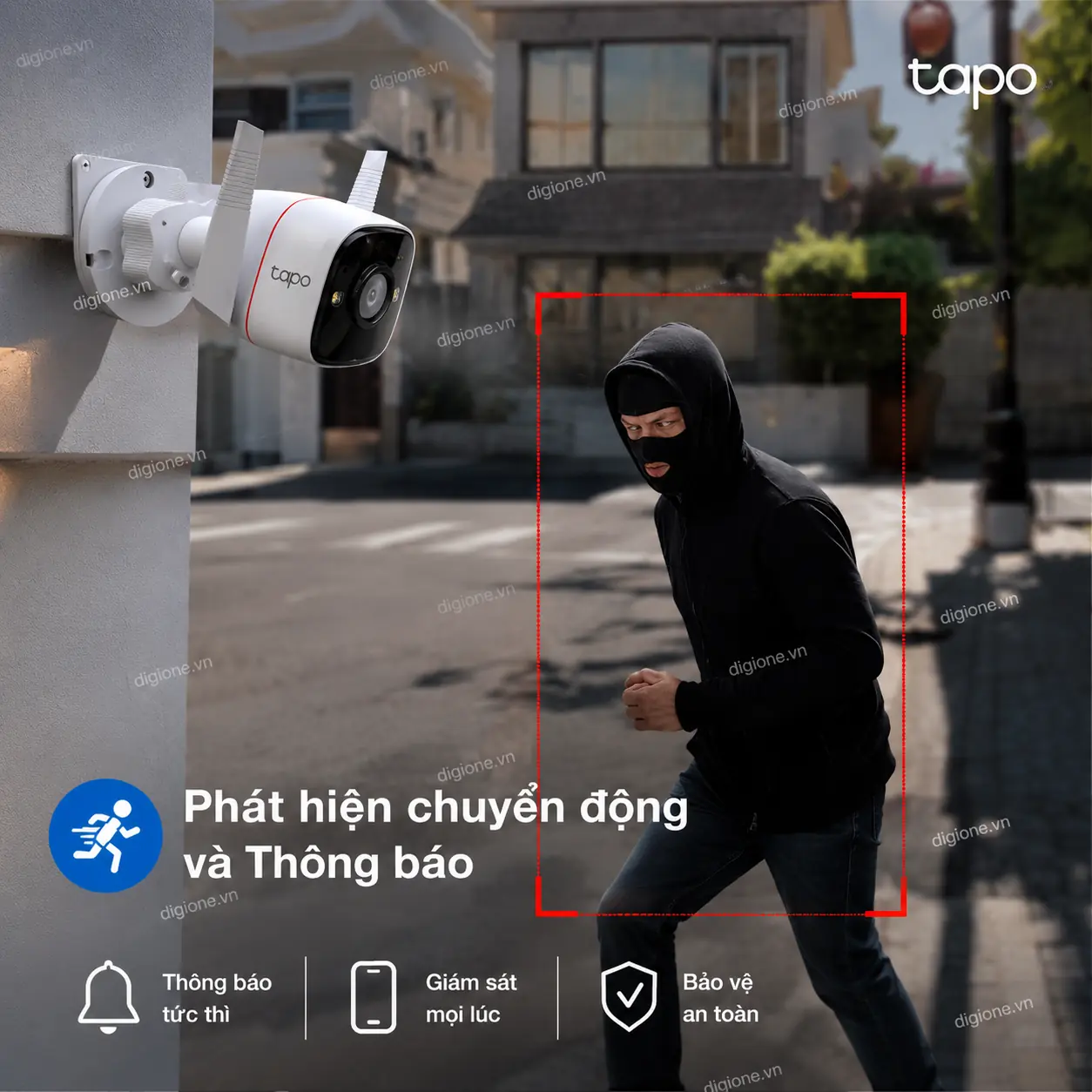 Camera TP-LINK TAPO TC65 Wi-Fi 3MP Ngoài Trời IP66