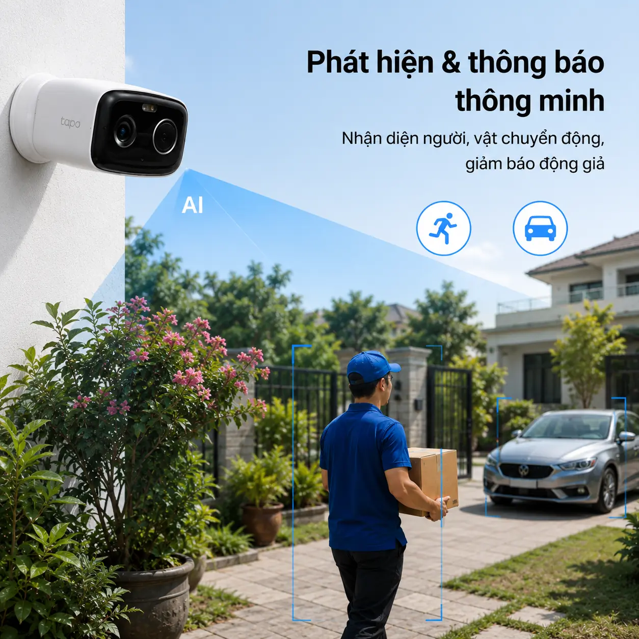 Camera TP-LINK TAPO C400 1080P Pin Sạc Không Dây IP65