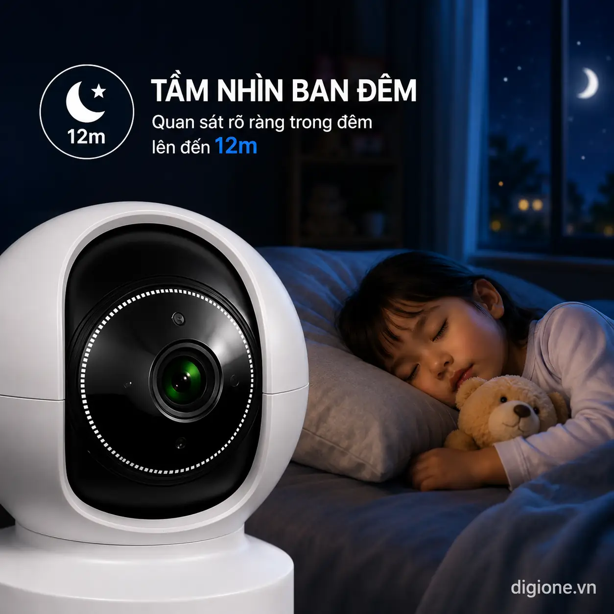 Camera TP-LINK TAPO C222 AI Wi-Fi 2K QHD Xoay 360° Trong Nhà