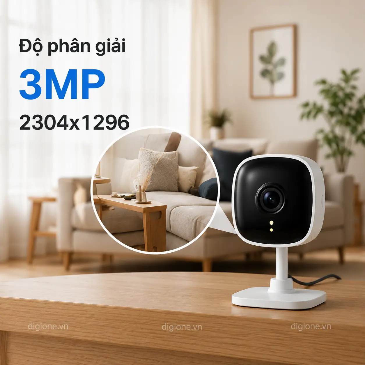 Camera TP-LINK TAPO C110 Wi-Fi 3MP Cố Định Trong Nhà