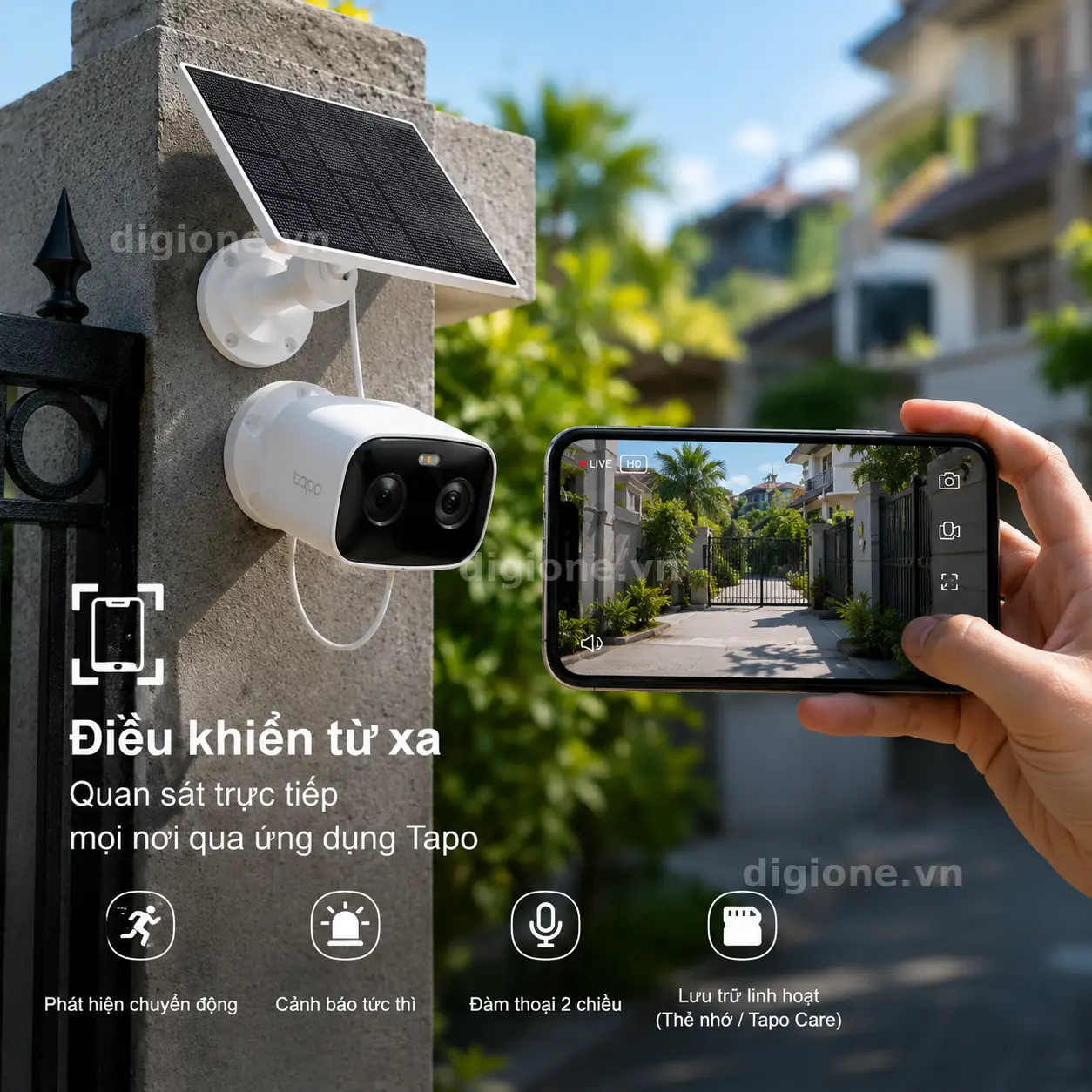 Bộ Camera TP-LINK TAPO C400 KIT 1080P Solar Không Dây IP65