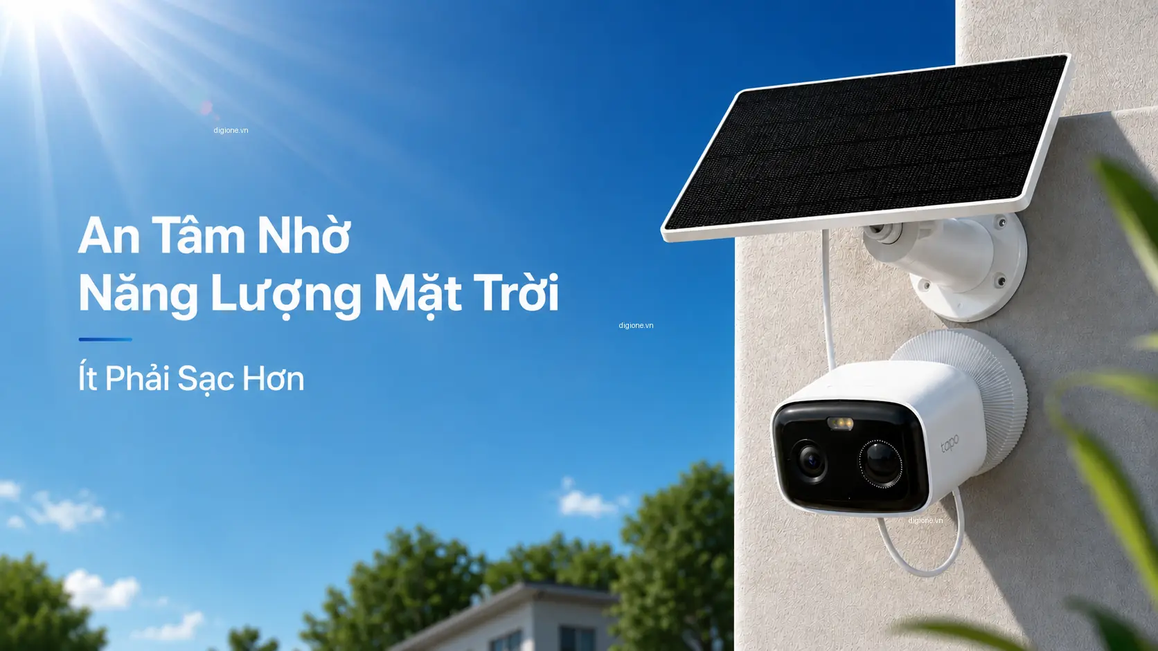 Camera Tapo C400 Kit năng lượng mặt trời gi&aacute;m s&aacute;t ngo&agrave;i trời pin d&ugrave;ng l&acirc;u