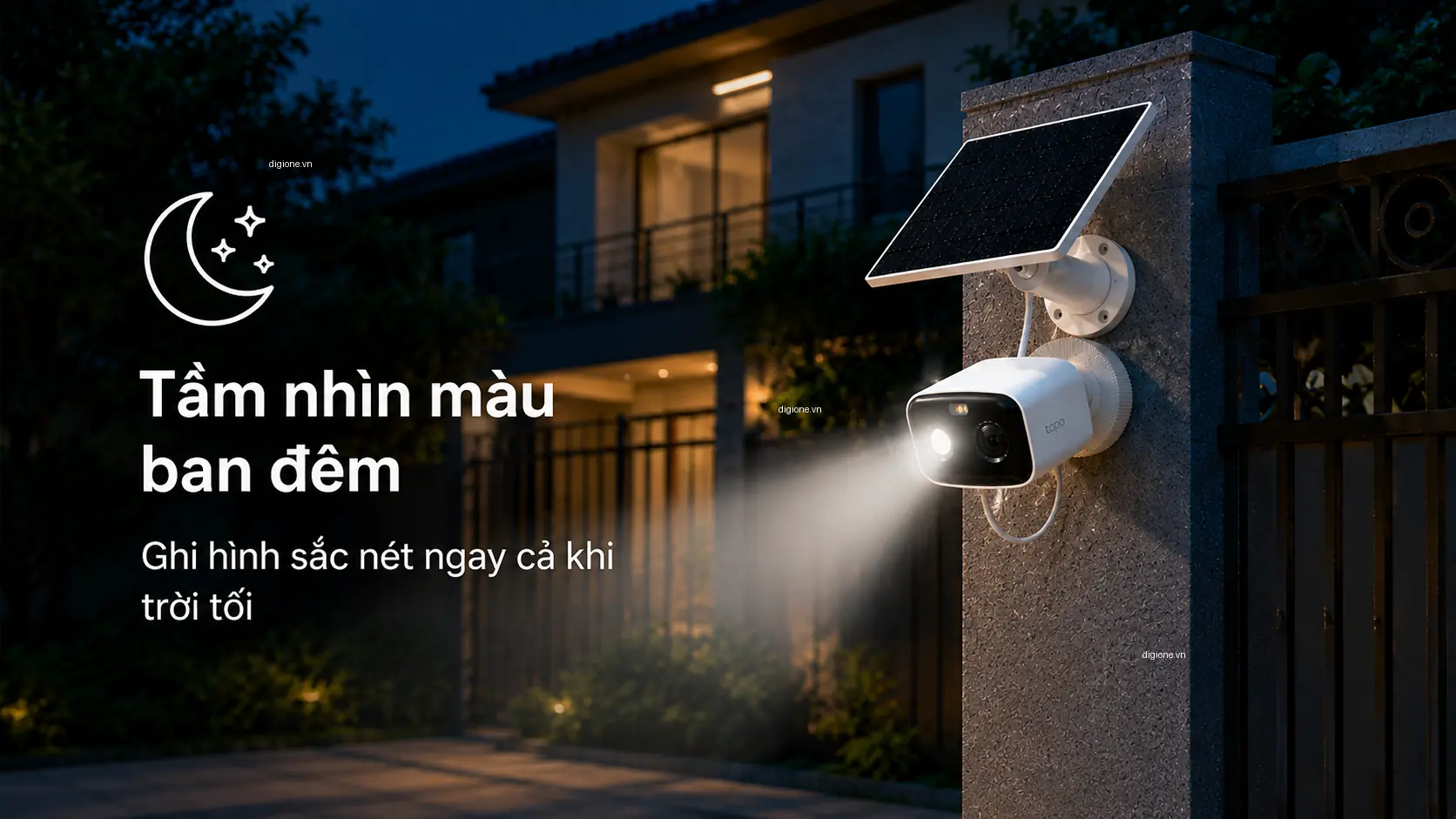 Camera Tapo C400 Kit tầm nh&igrave;n m&agrave;u ban đ&ecirc;m h&igrave;nh ảnh sắc n&eacute;t c&oacute; m&agrave;u