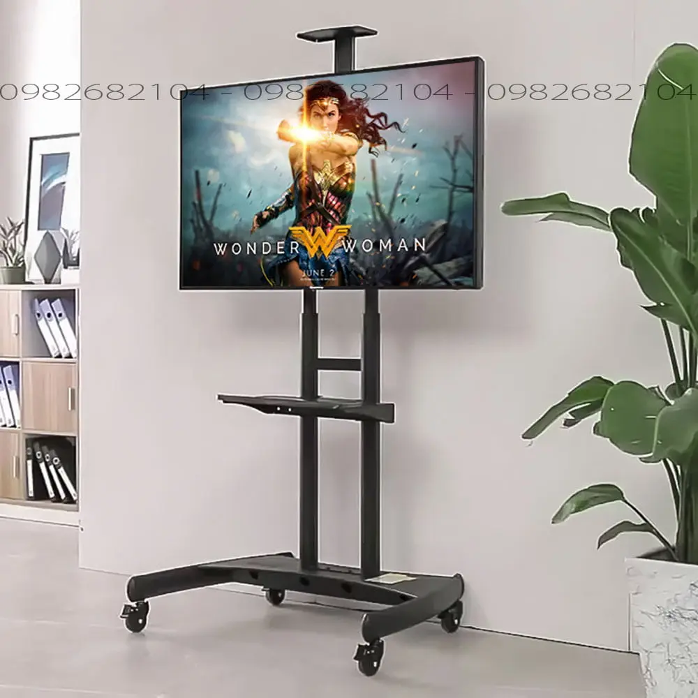 Giá Treo Tivi Di Động Nhập Khẩu Ava1500 32-75 inch Có Khay Đựng Camera