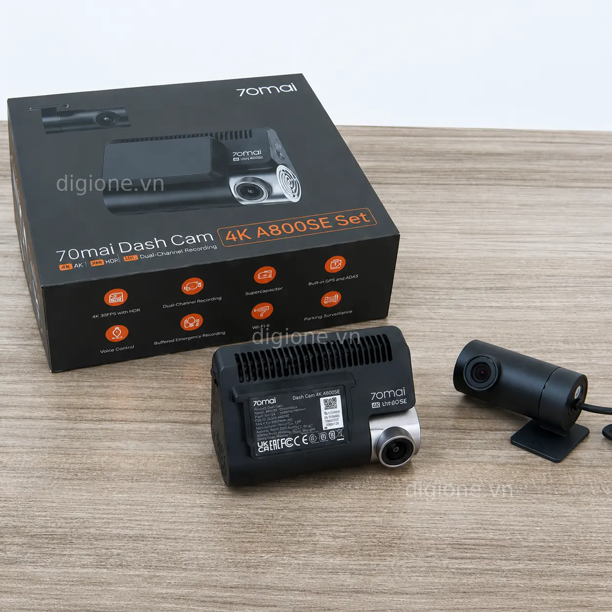 Camera Hành Trình 70mai S800SE - Cảnh Báo Giao Thông