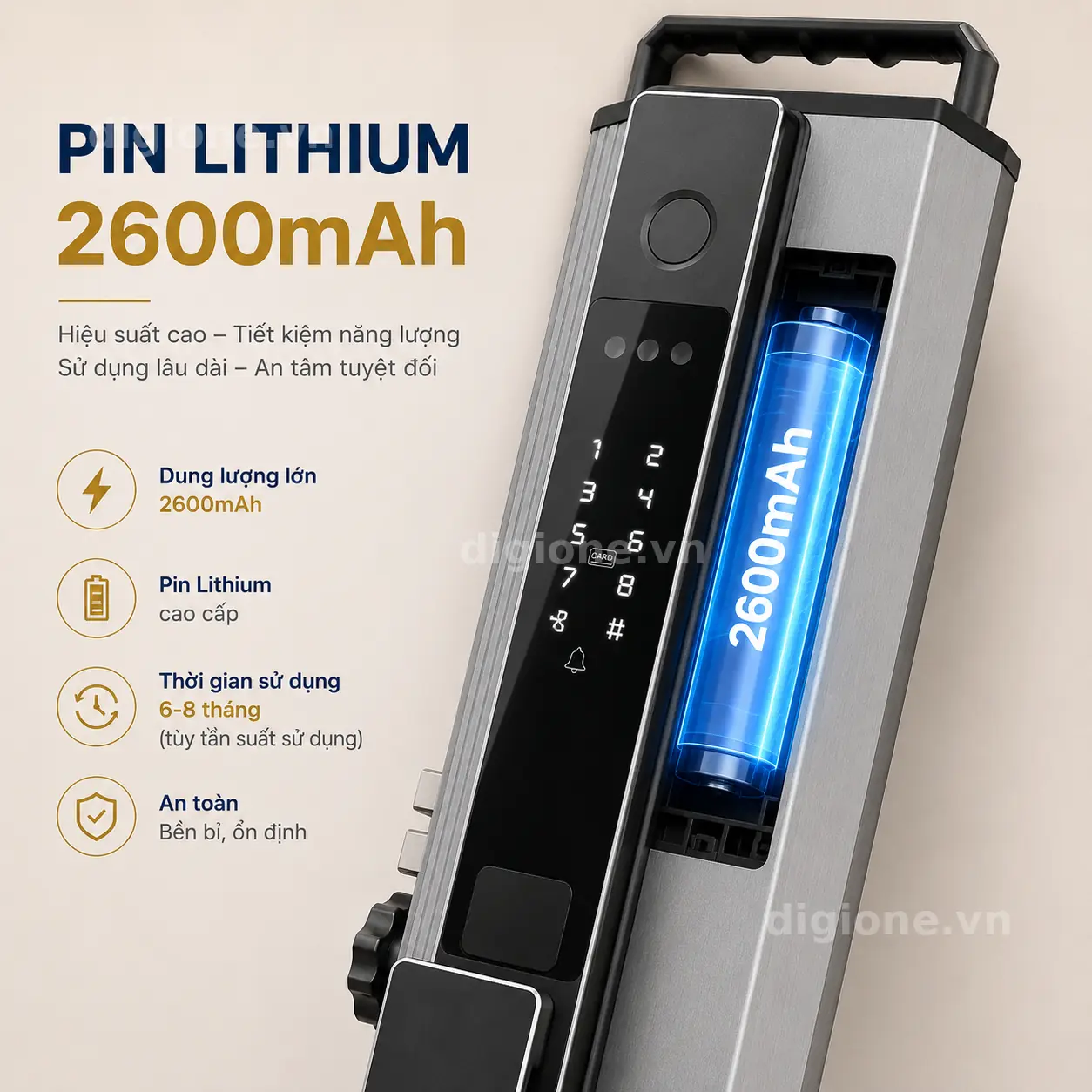 Khoá Cửa Thông Minh Viro VR-Z10F