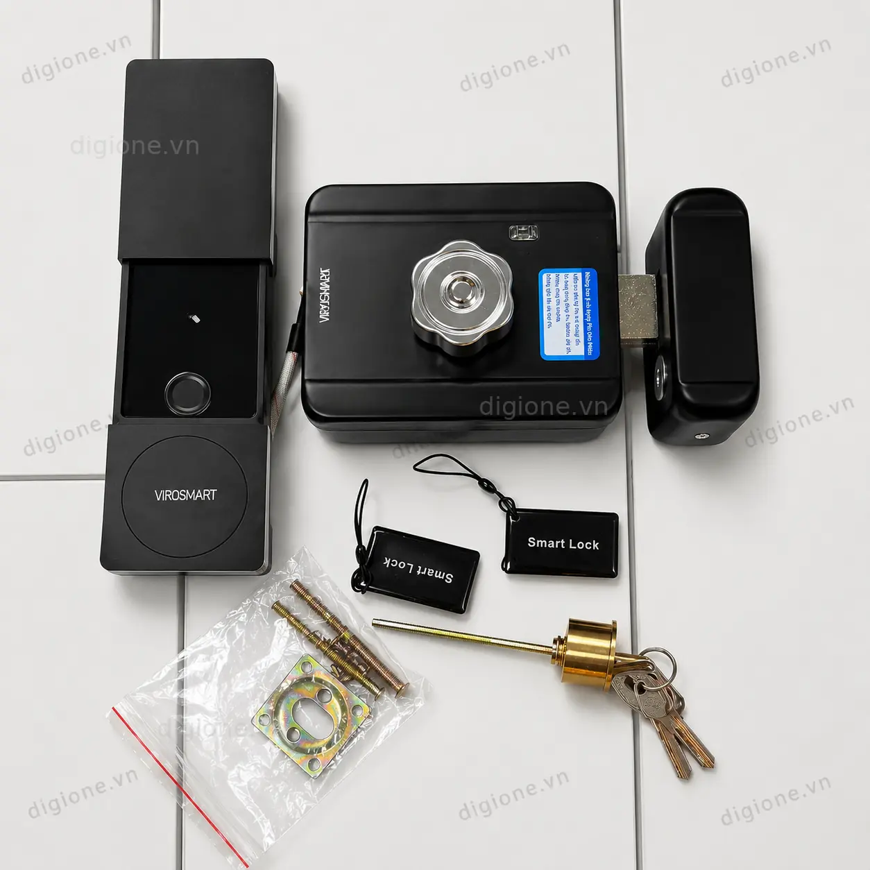 Khoá Cửa Cổng Sắt Viro VR-1200CB - Kết Nối App Bluetooth