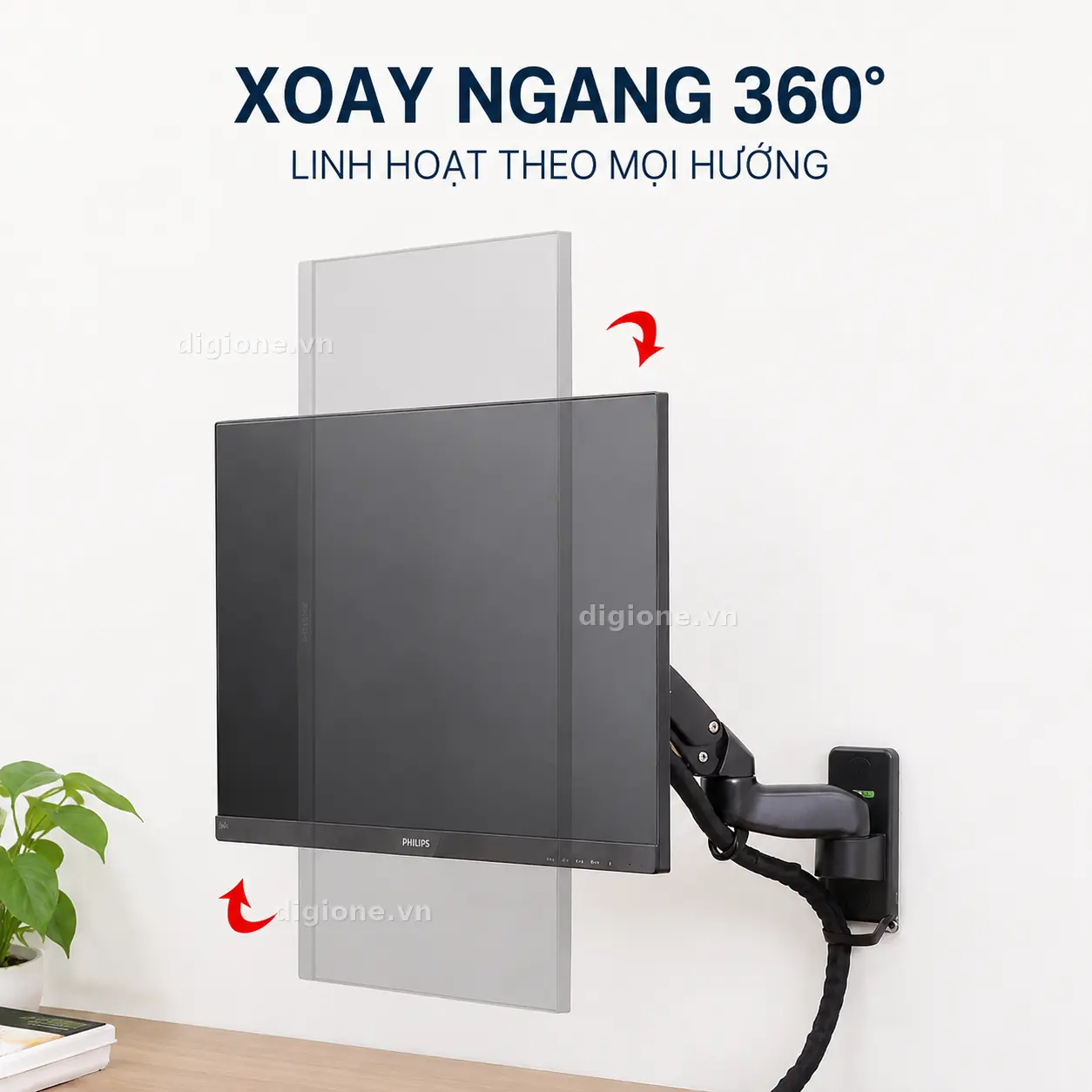 Giá Treo Màn Hình Máy Tính NB-F150 17 - 35 inch