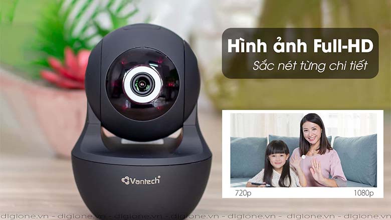 Hình ảnh sắc nét với chất lượng Full HD
