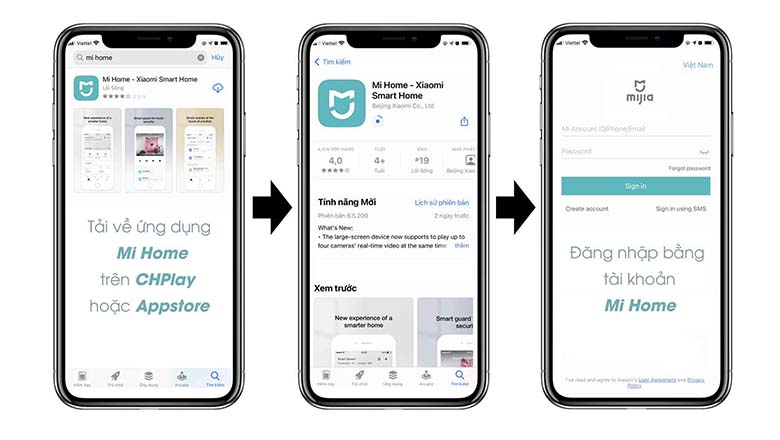 Dễ dàng làm chủ và tùy chỉnh camera với ứng dụng Mi Home