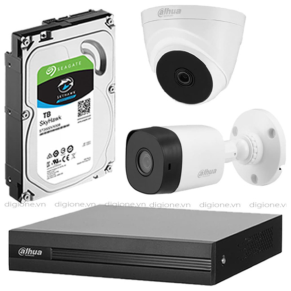 Bộ 2 Mắt Camera DAHUA 2.0mp