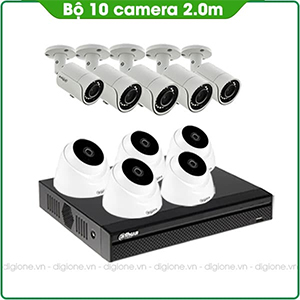 Bộ 10 Mắt Camera DAHUA 2.0mp