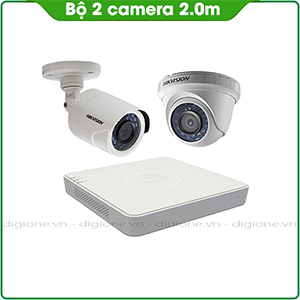 Bộ 2 Mắt Camera HIKVISION 2.0mp