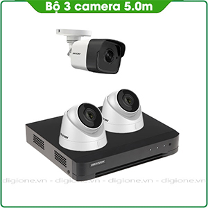 Bộ 3 Mắt Camera HIKVISION 5.0mp