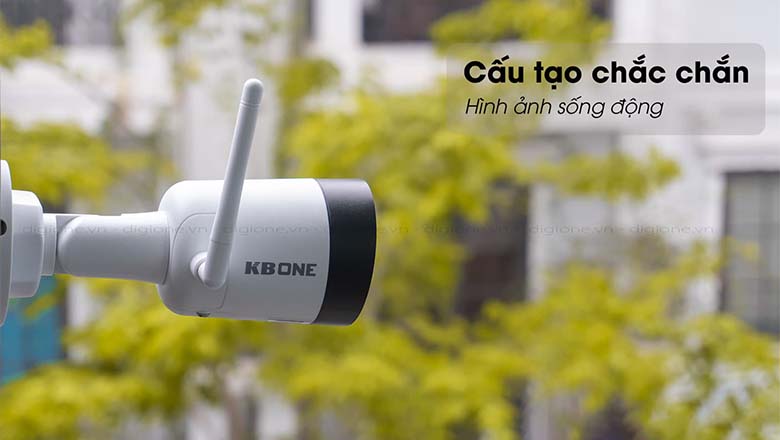 Kbone KN-4001WN có thiết kế thân trụ chắc chắn