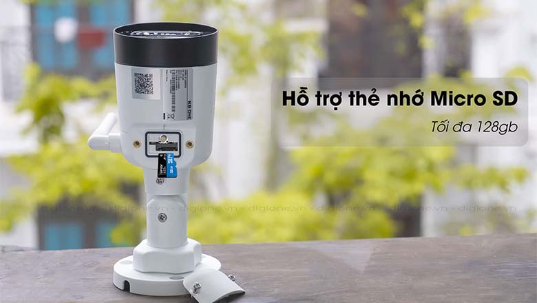 Theo dõi thông qua thẻ nhớ được trang bị