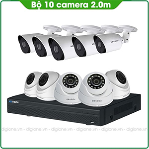 Bộ 10 Mắt Camera KBVISION 2.0mp