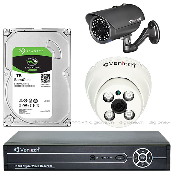 Bộ 2 Mắt Camera VANTECH 2.0mp