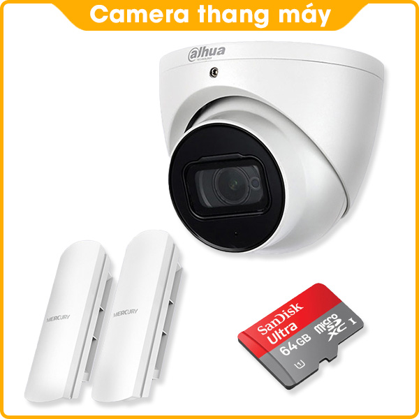 Combo Camera Thang Máy Dahua 2.0MP - Có Âm Thanh