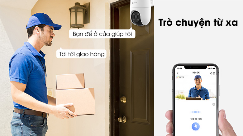ezviz-h8c-3mp đàm thoại