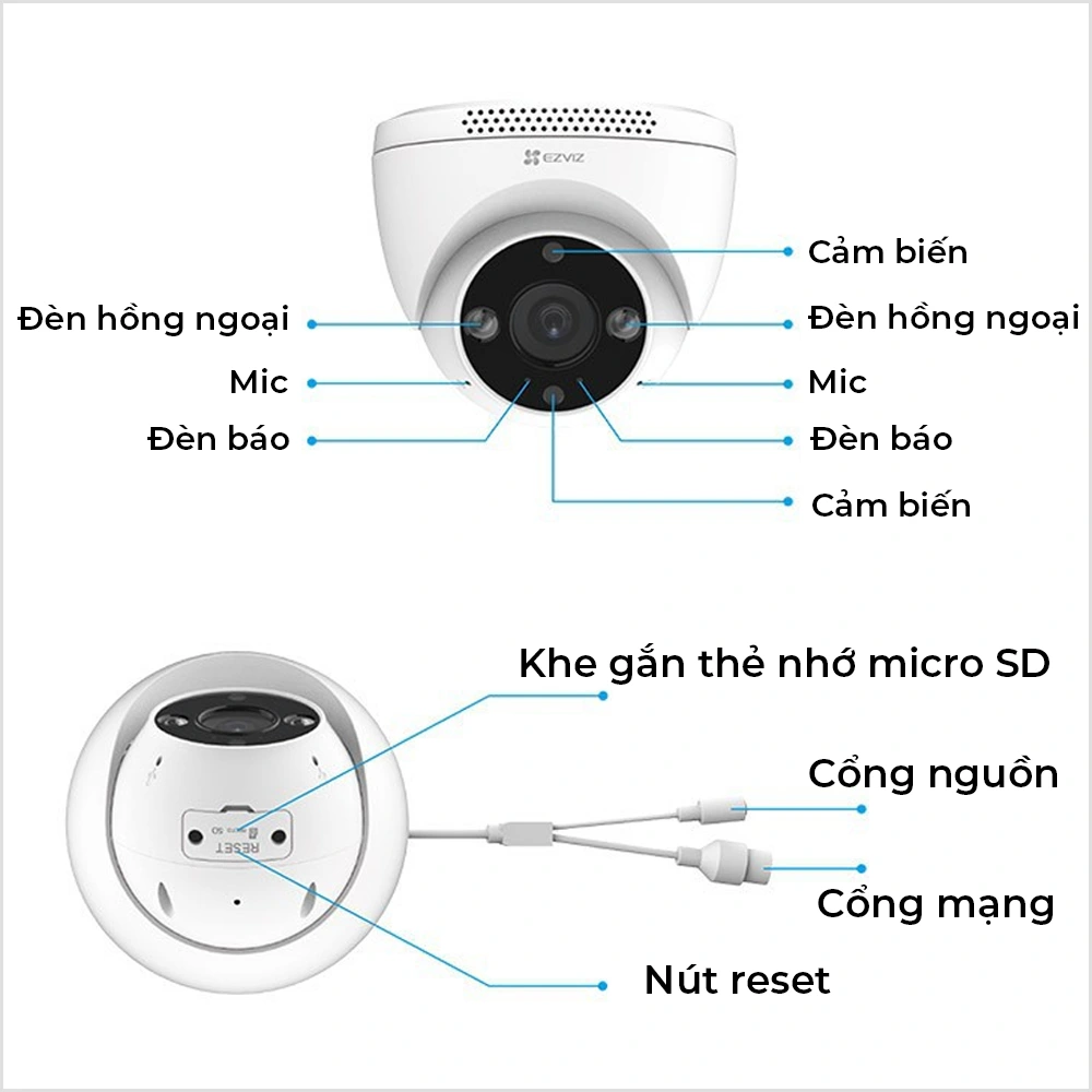 Camera Ezviz H4 2K (3.0MP)