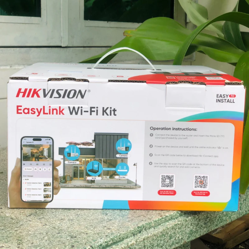 Bộ Kít Camera Wifi Hikvision DS-J142I(STD)/NKS422W02H 2MP