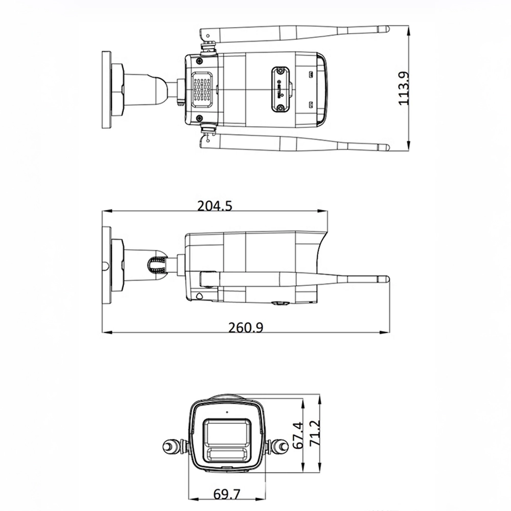 Camera Wifi Hikvision DS-2CV1023G2-LIDWF 2MP