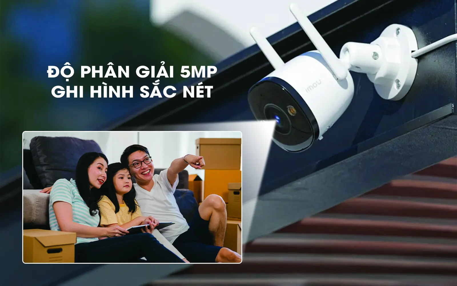 Camera iMou F52FP 5Mp - Có Màu Ban Đêm