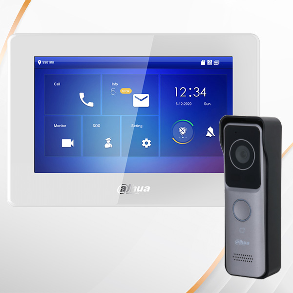 Bộ Chuông Cửa Không Dây Dahua VTH2621GW-WP/VTO2311R-WP