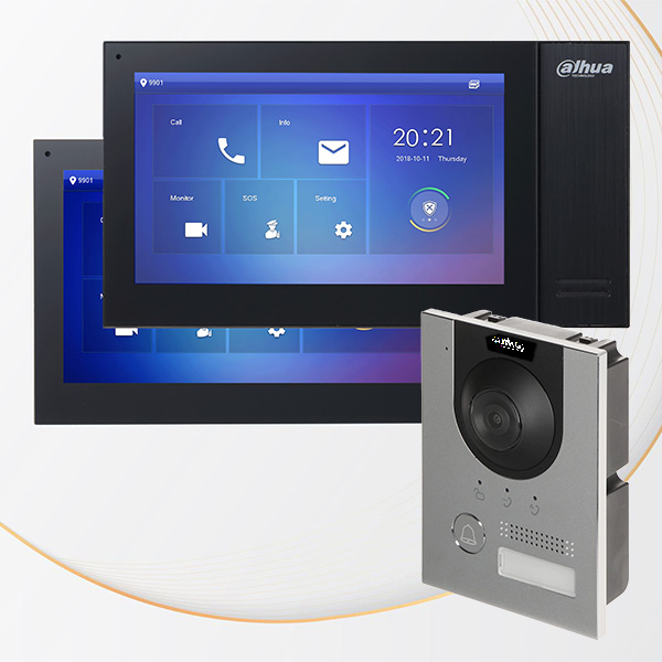 Bộ Chuông Cửa Có Hình Dahua VTO2202F-P/ VTH2421FB-P