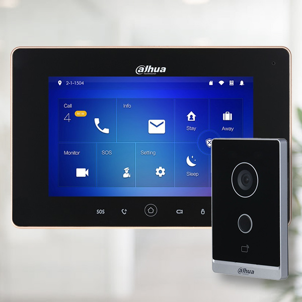 Bộ Chuông Cửa Có Hình Dahua VTO2211G-WP/VTH5221D-S2